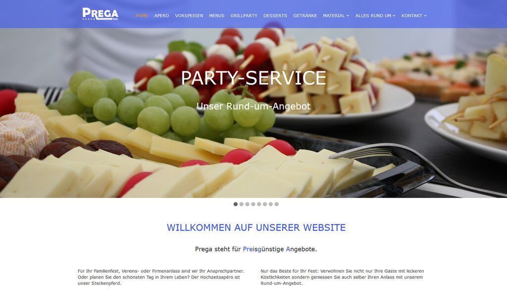 Prega GmbH, Party-Service